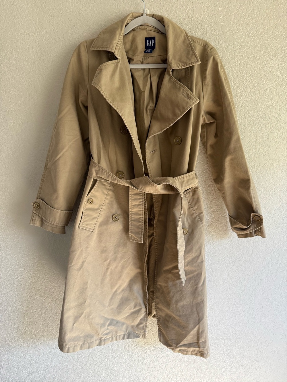 GAP Beige Trench Coat with Belt